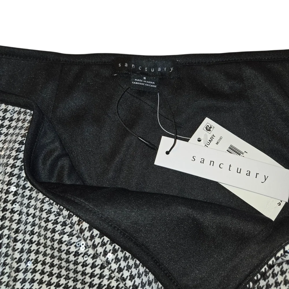 Sanctuary Monochrome Mini Skirt